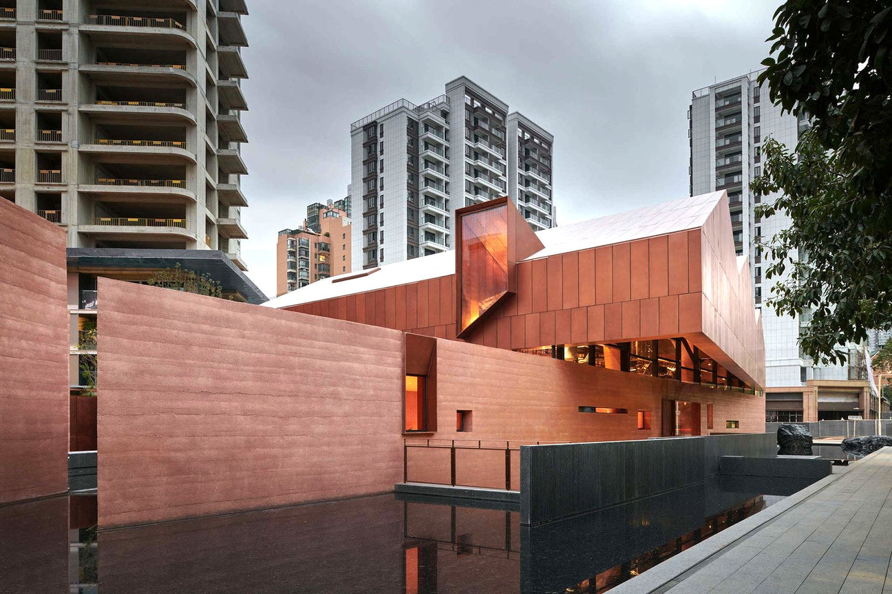 Innovative architectural material soft stone for building facades